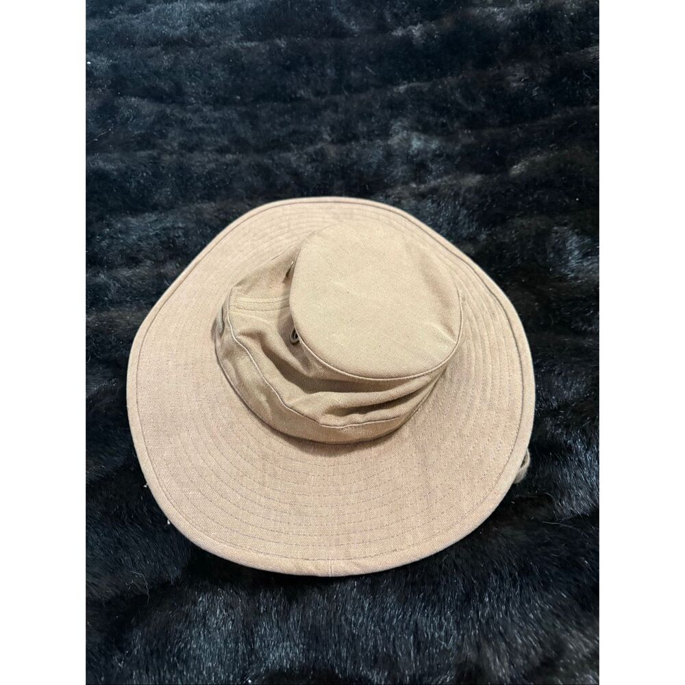 Tilley Hemp Hat TH4, Brown, Size 7.5 sun floppy